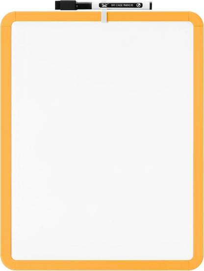 Dry Erase Board, 14” x 11”, White Frame