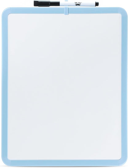 Dry Erase Board, 14” x 11”, White Frame