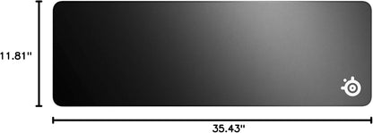 QcK Gaming Mouse Pad - XXL Cloth - Peak Tracking and Stability - Esports Mousepad - Never-Slip - Full Desk Coverage