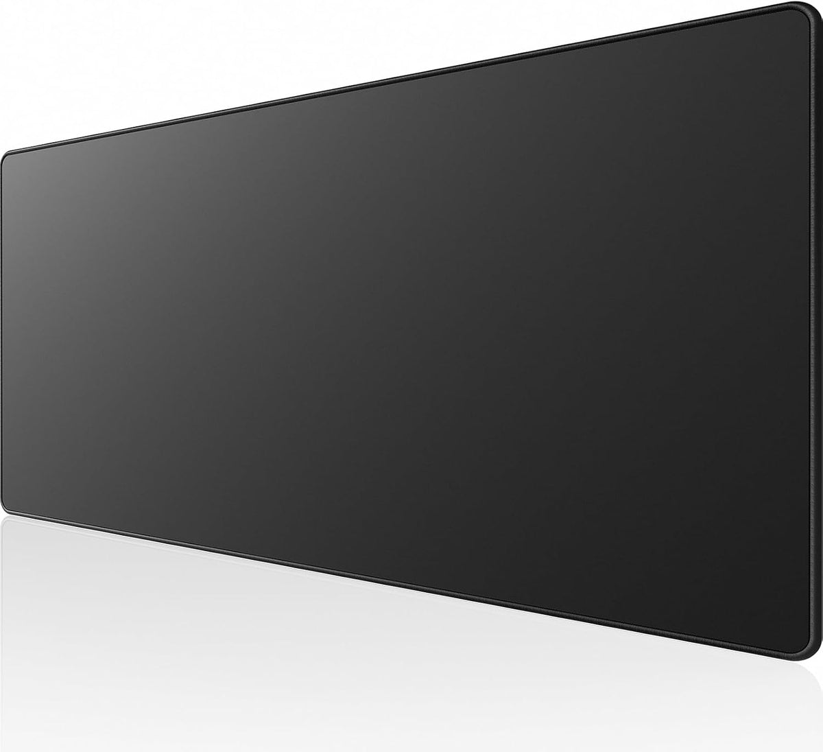 KTRIO Large Gaming Mouse Pad Desk Mat for Gamer, 31.5" x 11.8", Black, XL | Extended Size Design, Superior Micro-Weave Cloth, Non-Slip Rubber Base, Durable Stitched Edges, Water-Resistant Coating