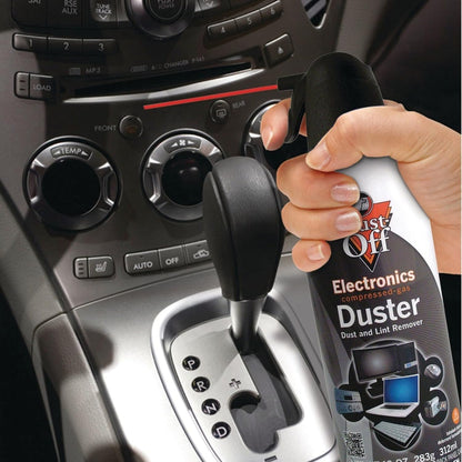Compressed Gas Dusters, 10 Oz, Pack of 2
