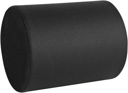 Leather Pen Holder, Brown Pencil Holder, Desktop Elegant Pen Holder for Desk, Stationery Organizer for School Office Home Dorm (3.3" x 3.3" x 4", Brown)