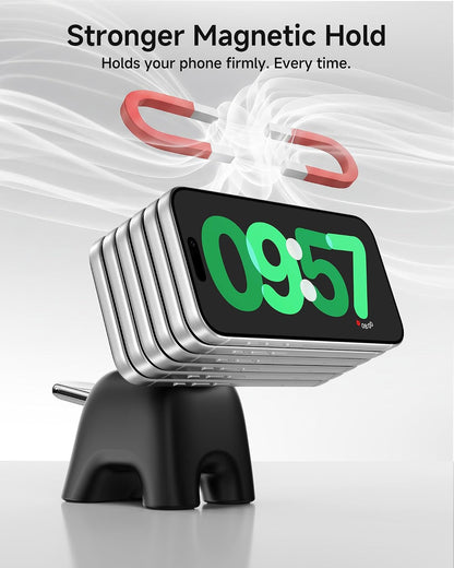 Magnetic Wireless Charging Station, Charger Stand for iPhone Apple Watch