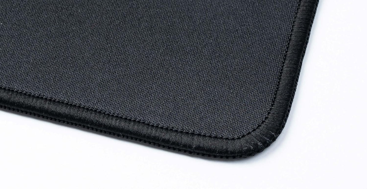 XL Gaming Mouse Pad Desk Mat, 35.4" × 15.7", Soft Micro-Weave Surface, Non-Slip Rubber Base, Anti-Fray Stitched Edges, Extended Large Mousepad for Gaming & Office – Black