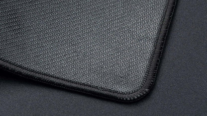 XL Gaming Mouse Pad Desk Mat, 35.4" × 15.7", Soft Micro-Weave Surface, Non-Slip Rubber Base, Anti-Fray Stitched Edges, Extended Large Mousepad for Gaming & Office – Black