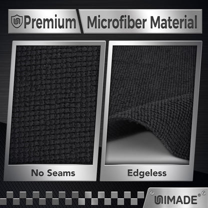 Microfiber Cleaning Cloth, 100PK Commercial Grade Work Rags