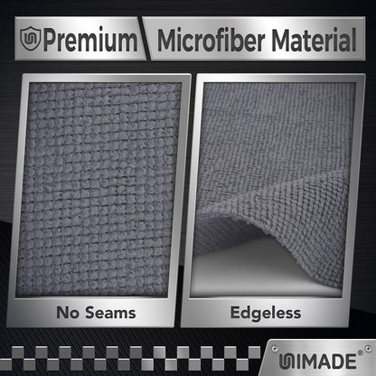 Microfiber Cleaning Cloth, 100PK Commercial Grade Work Rags
