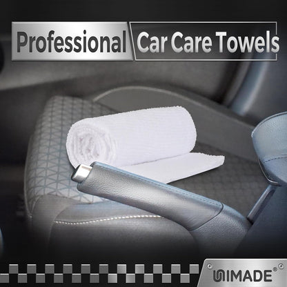 Microfiber Cleaning Cloth, 100PK Commercial Grade Work Rags