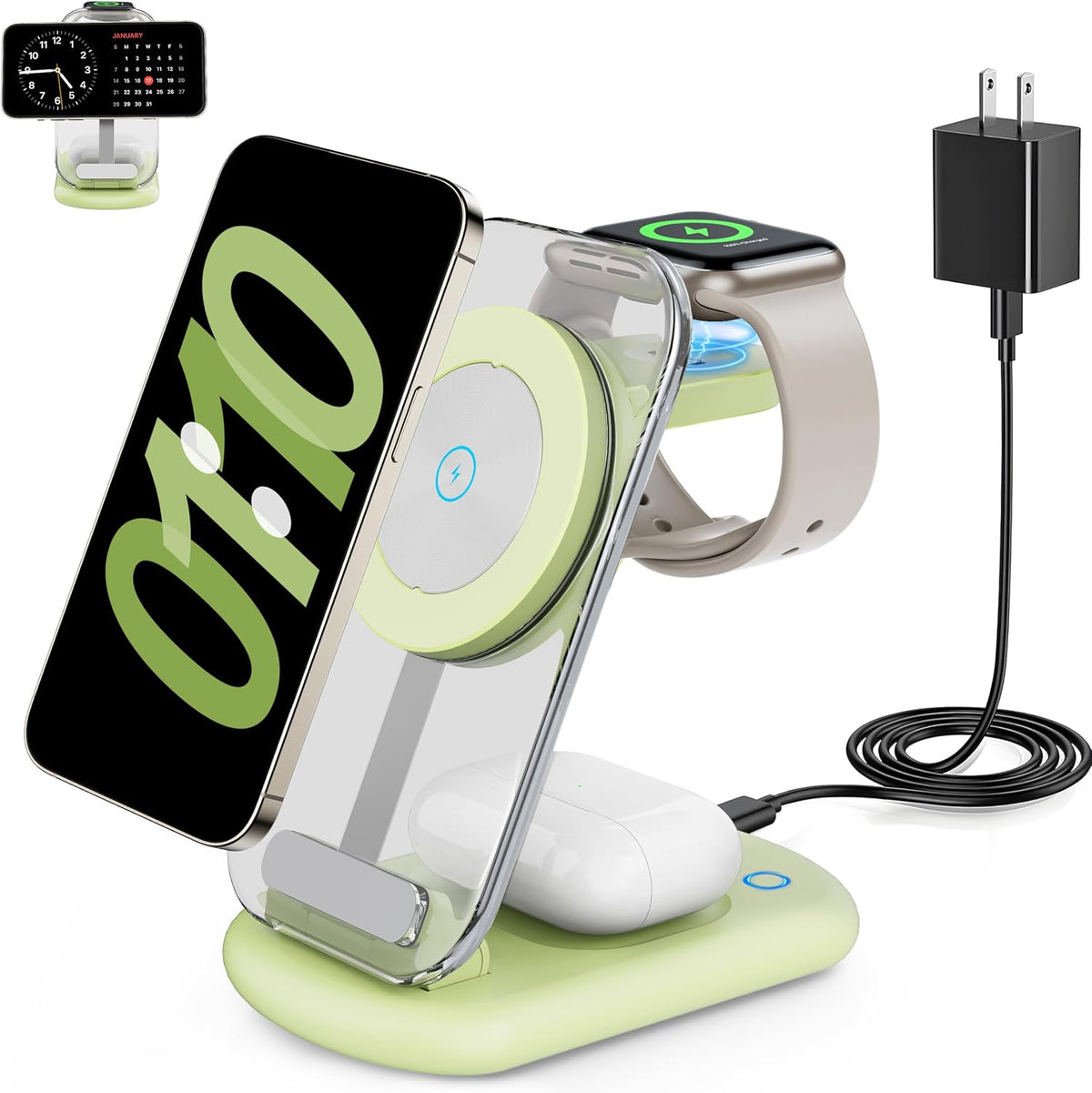 2026 Traveling Wireless Mag-Safe Fast Charging Station