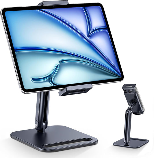CreaDream Tablet Stand, Heavy Aluminum iPad Stand for Desk