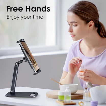 CreaDream Tablet Stand, Heavy Aluminum iPad Stand for Desk