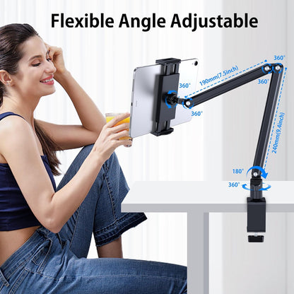 CreaDream Tablet Stand, Heavy Aluminum iPad Stand for Desk