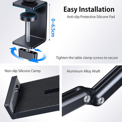 CreaDream Tablet Stand, Heavy Aluminum iPad Stand for Desk