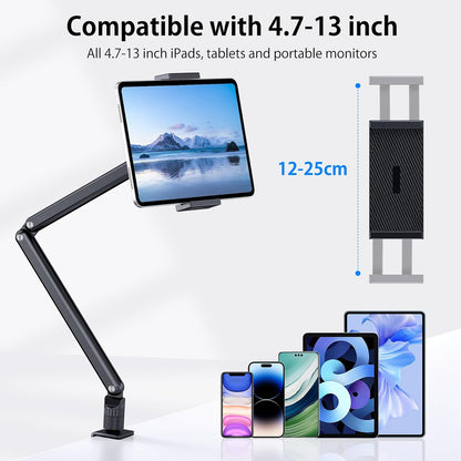 CreaDream Tablet Stand, Heavy Aluminum iPad Stand for Desk
