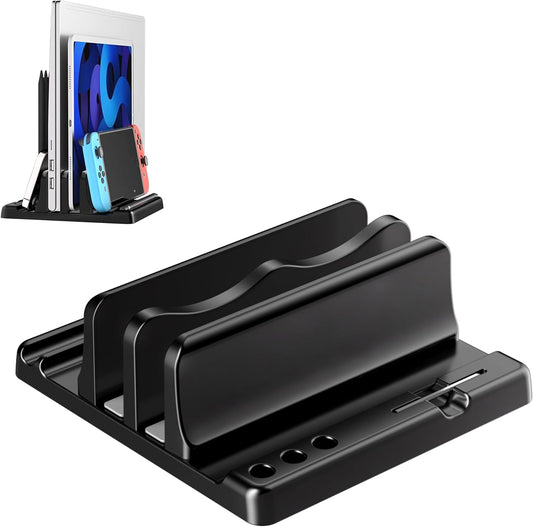 Vertical Laptop Stand, Adjustable 4 in 1 ABS