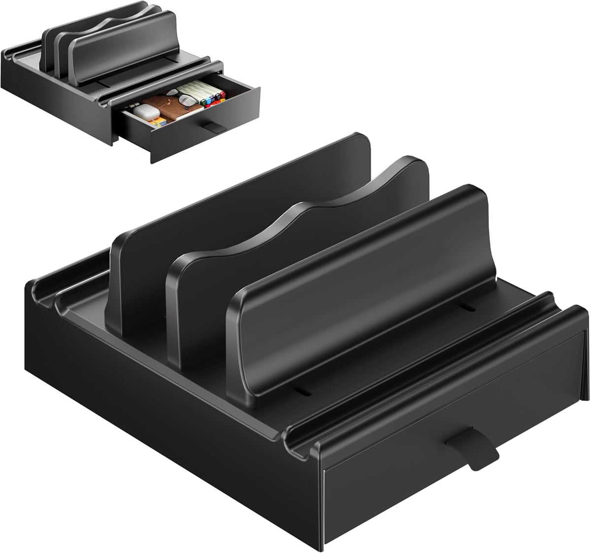 Vertical Laptop Stand, Adjustable 4 in 1 ABS