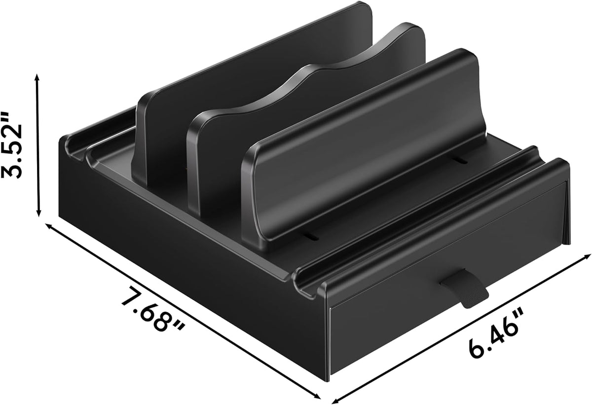 Vertical Laptop Stand, Adjustable 4 in 1 ABS