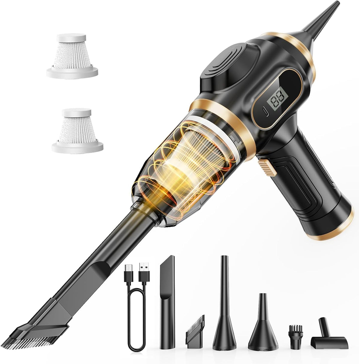 Portable Car Vacuum Cordless Mini Handheld Vacuums Cleaner