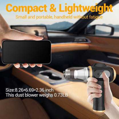 Portable Car Vacuum Cordless Mini Handheld Vacuums Cleaner
