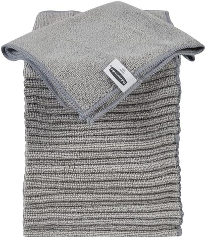 Microfiber Cloth Towels 14"x14" Non-Scratch Reusable/Washable for Cleaning/Wiping/Polishing for Home/Kitchen/Car