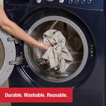 Microfiber Cloth Towels 14"x14" Non-Scratch Reusable/Washable for Cleaning/Wiping/Polishing for Home/Kitchen/Car