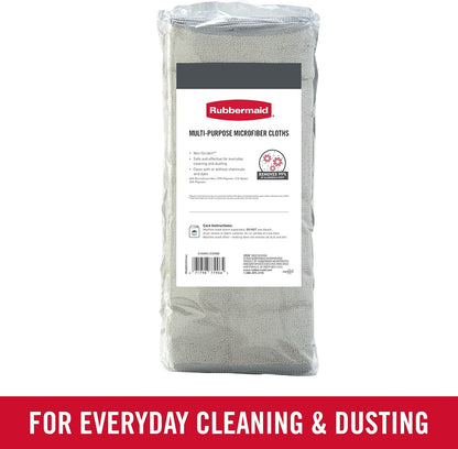Microfiber Cloth Towels 14"x14" Non-Scratch Reusable/Washable for Cleaning/Wiping/Polishing for Home/Kitchen/Car