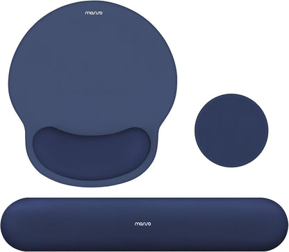 Wrist Rest Support for Mouse Pad&Keyboard Set, Antique Green