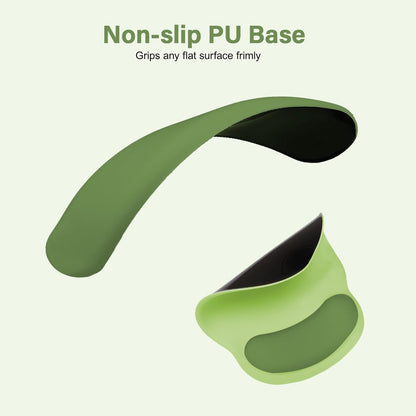 Wrist Rest Support for Mouse Pad&Keyboard Set, Antique Green