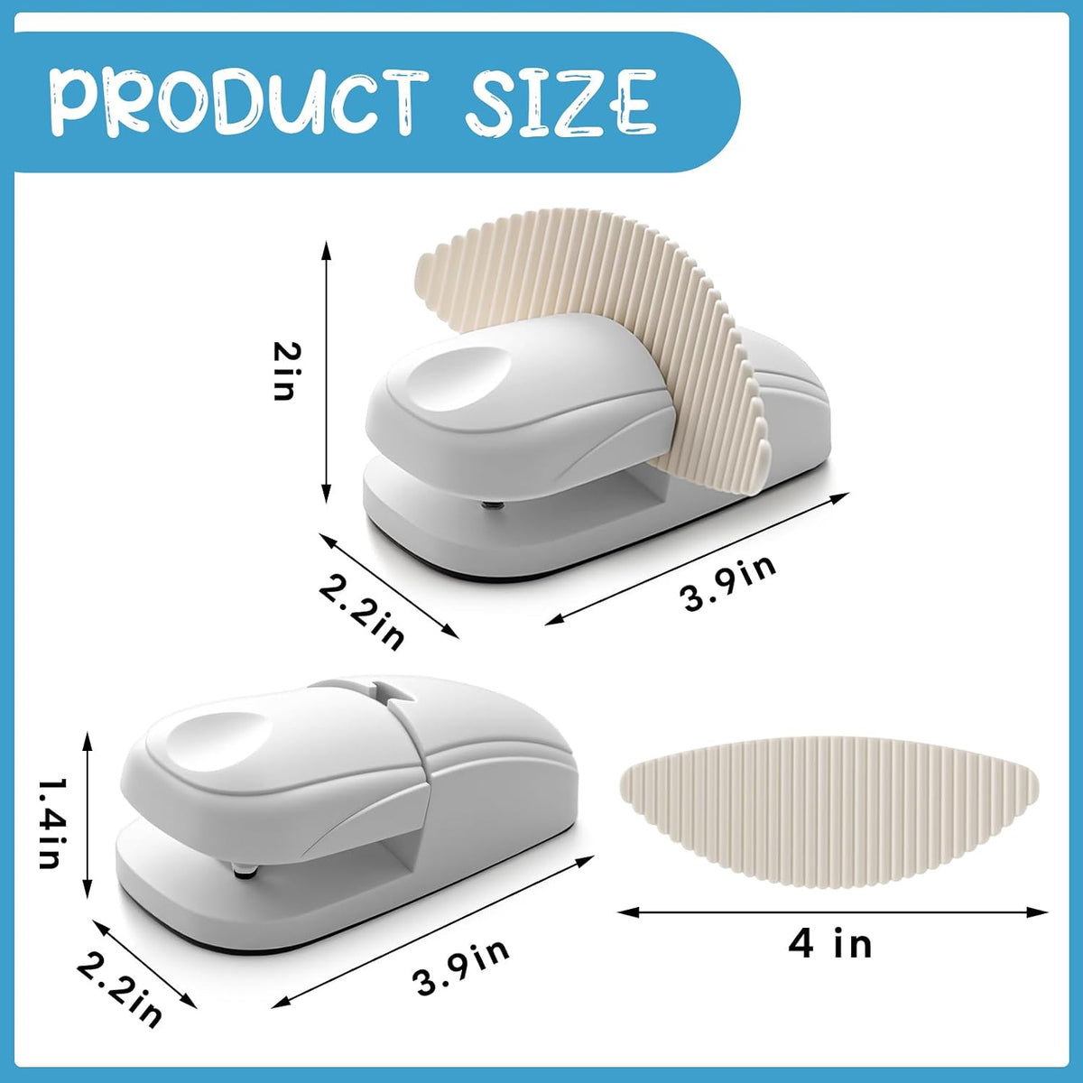 2 Pcs Paper Holder Stand for Typing Non-Slip Mat Desktop Folder Document Holder with Anti-Slip Pads Portable Copy Stand Desktop Clamp for A4 Paper Office Reading (White)