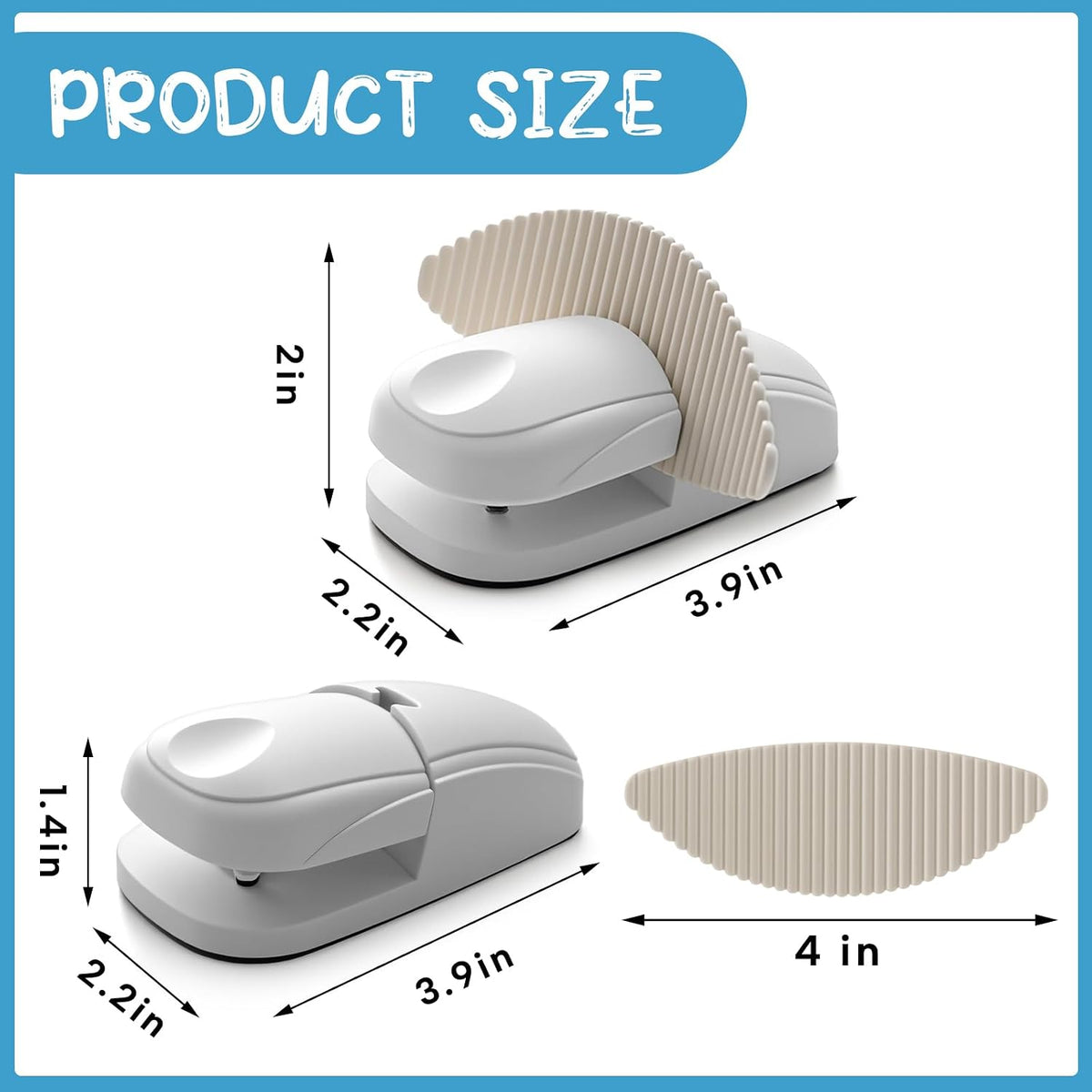 2 Pcs Paper Holder Stand for Typing Non-Slip Mat Desktop Folder Document Holder with Anti-Slip Pads Portable Copy Stand Desktop Clamp for A4 Paper Office Reading (White)