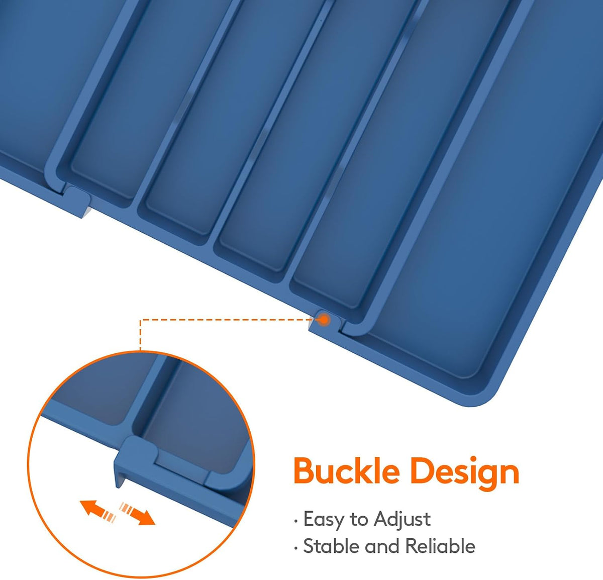 Expandable Silverware Drawer Organizer, Kitchen Utensil Tray