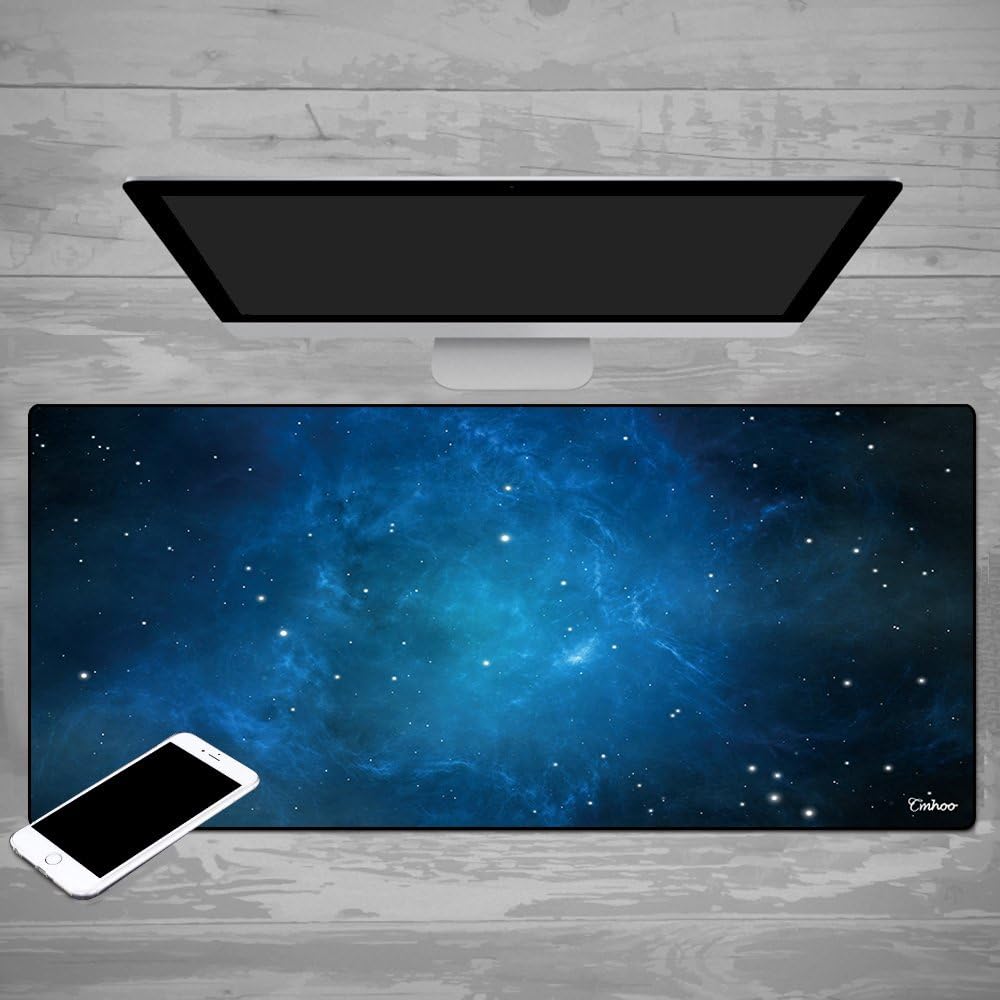 XXL Professional Large Mouse Pad & Computer Game Mouse Mat (35.4x15.7x0.1IN, Map) (90 * 40 Map)