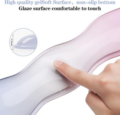 Gel Wrist Rest for Keyboard and Mouse, Wrist Rest for Keyboard, Mouse Wrist Support, Pain Relief, Cool Touch, Non-Skid, Keyboard and Mouse Wrist pad Set