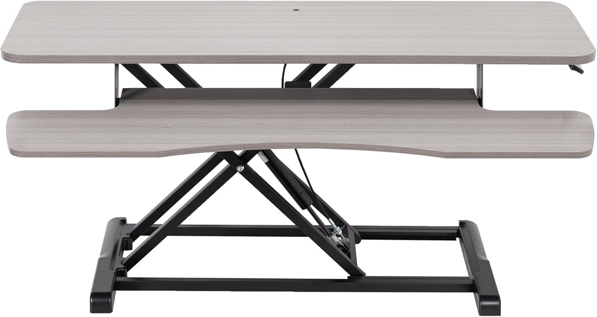 Black 32 in Standing Desk Converter, DESK-V000K