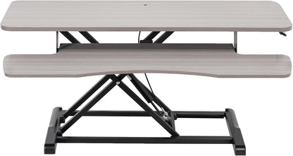 Black 32 in Standing Desk Converter, DESK-V000K