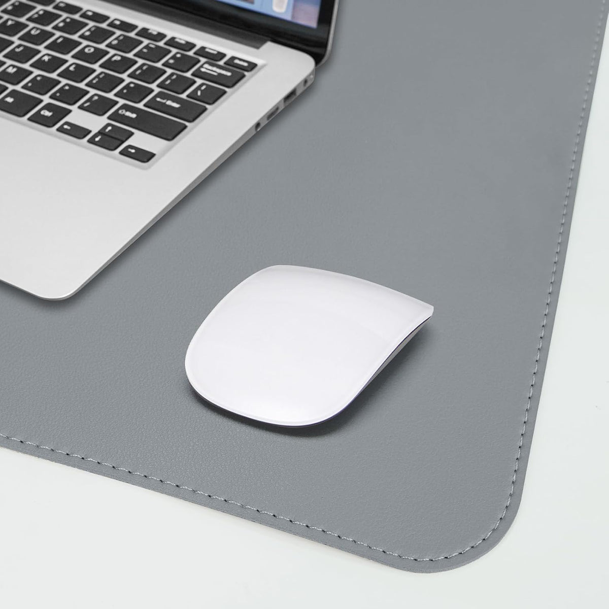 Large Desk Mat, 47" x 17", Black