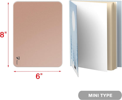 Small Glass Desktop Whiteboard Dry-Erase, Mini Pure Glass Whiteboard Stand