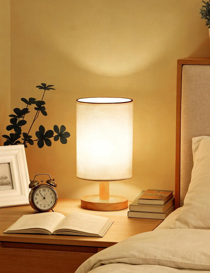 2-Pack Boho Small Table Lamp,Modern Cute Bedside Nightstand Light, Retro Mini Reading Desk Lamp for Bedroom Living Room Office Dorm Bookshelf Dresser Home Decor Restaurant Coffee Shop