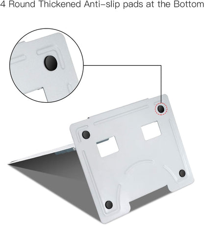 MSDADA Desk Book Stand Metal Reading Rest Book Holder Adjustable