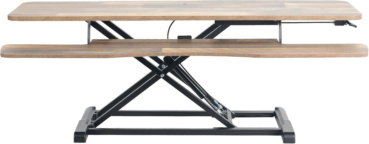 Black 32 in Standing Desk Converter, DESK-V000K