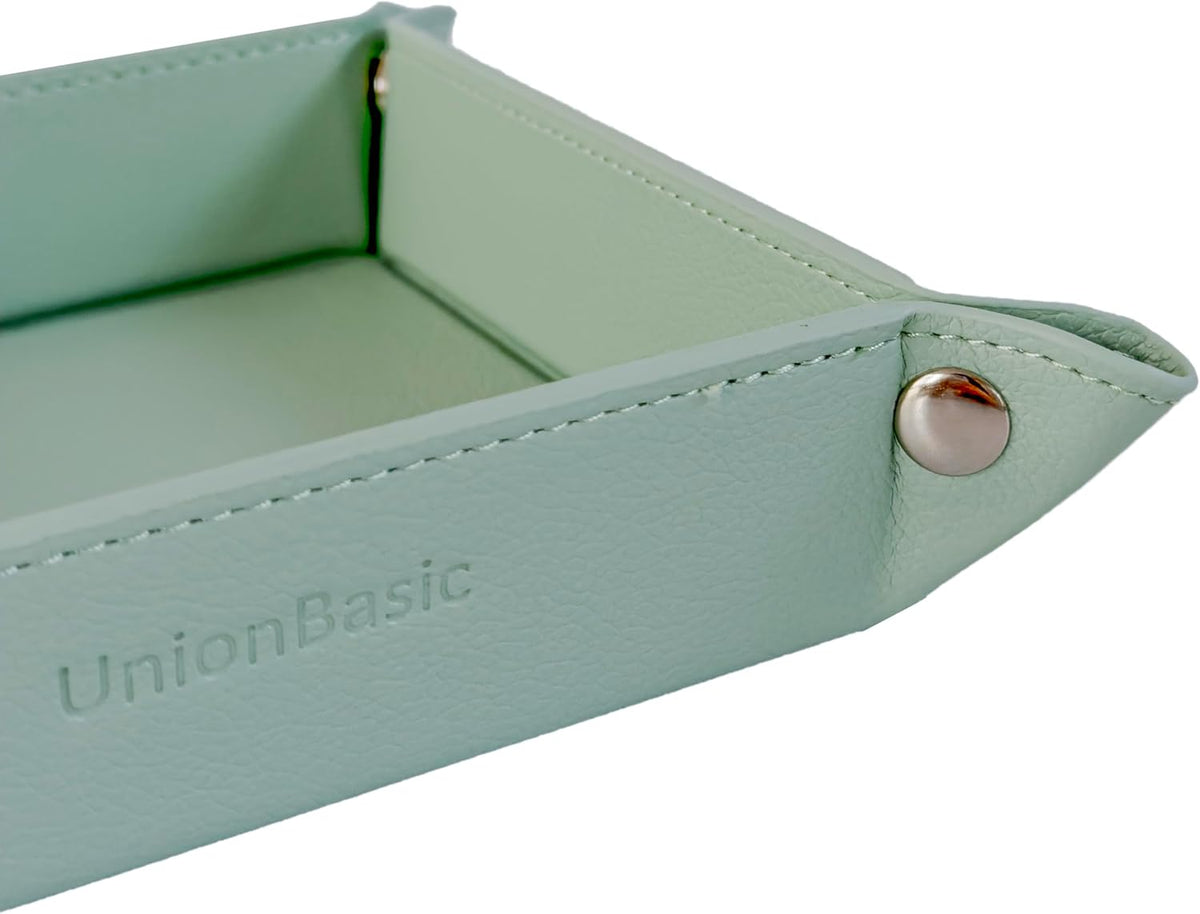 Small Valet Tray, Jewelry Tray for Rings Watches Earrings, Entryway Catchall Caddy for Coins Keys Change, Nightstand Bedside Valet Holder, Trays for Electronic Gadgets, Beige - Colors A