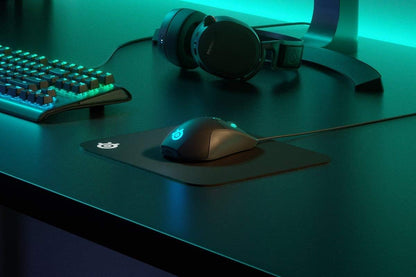 QcK Gaming Mouse Pad - XXL Cloth - Peak Tracking and Stability - Esports Mousepad - Never-Slip - Full Desk Coverage