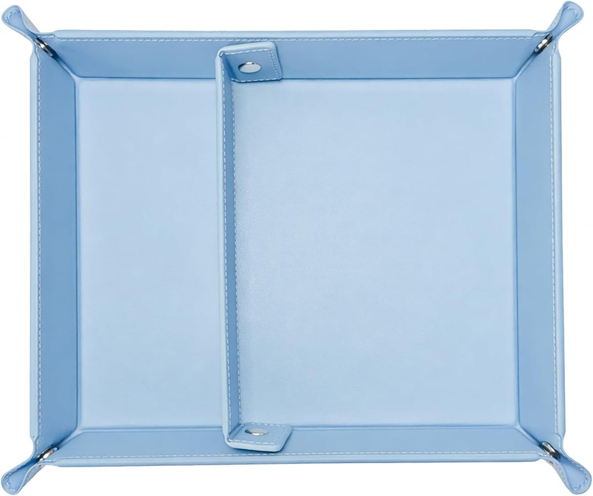 Small Valet Tray, Jewelry Tray for Rings Watches Earrings, Entryway Catchall Caddy for Coins Keys Change, Nightstand Bedside Valet Holder, Trays for Electronic Gadgets, Beige - Colors A