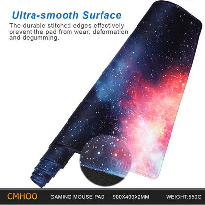 XXL Professional Large Mouse Pad & Computer Game Mouse Mat (35.4x15.7x0.1IN, Map) (90 * 40 Map)