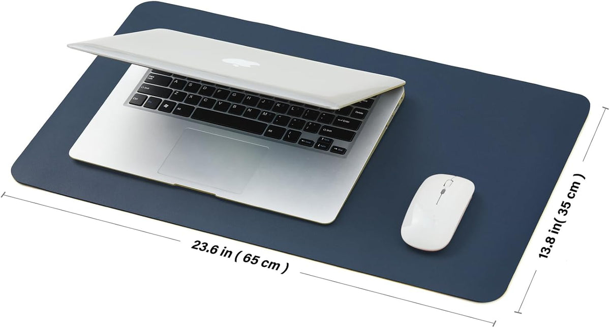 Large Cork Desk Mat - 47.2"x 17" Desk Pad for Office and Home - Ideal for Large Mouse Pad and Desk Mats on Top of Desks(Dark Green)