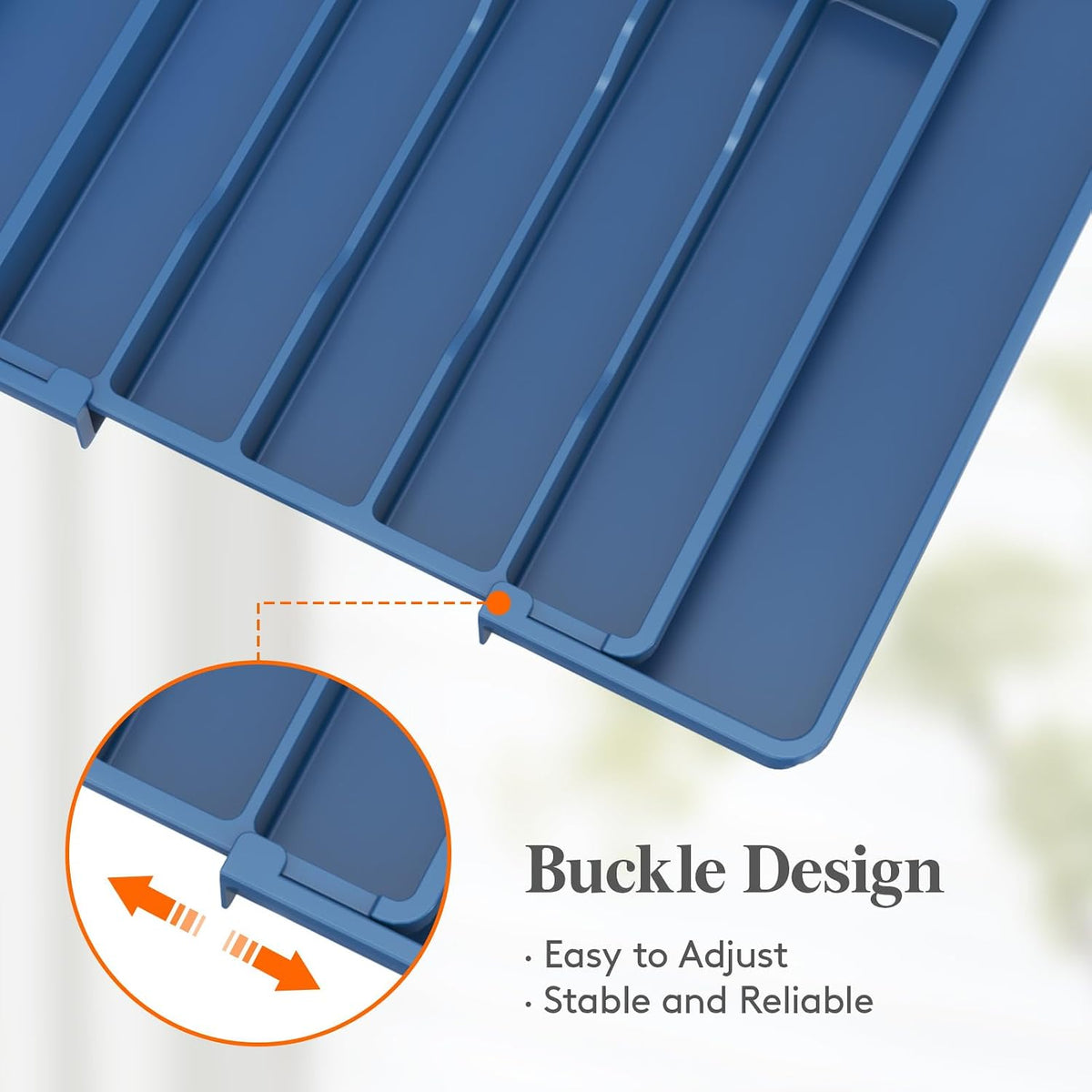Expandable Silverware Drawer Organizer, Kitchen Utensil Tray