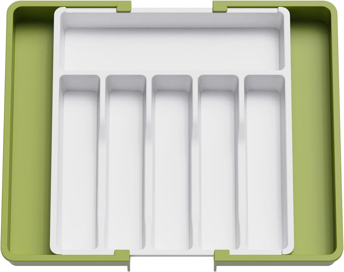 Expandable Silverware Drawer Organizer, Kitchen Utensil Tray