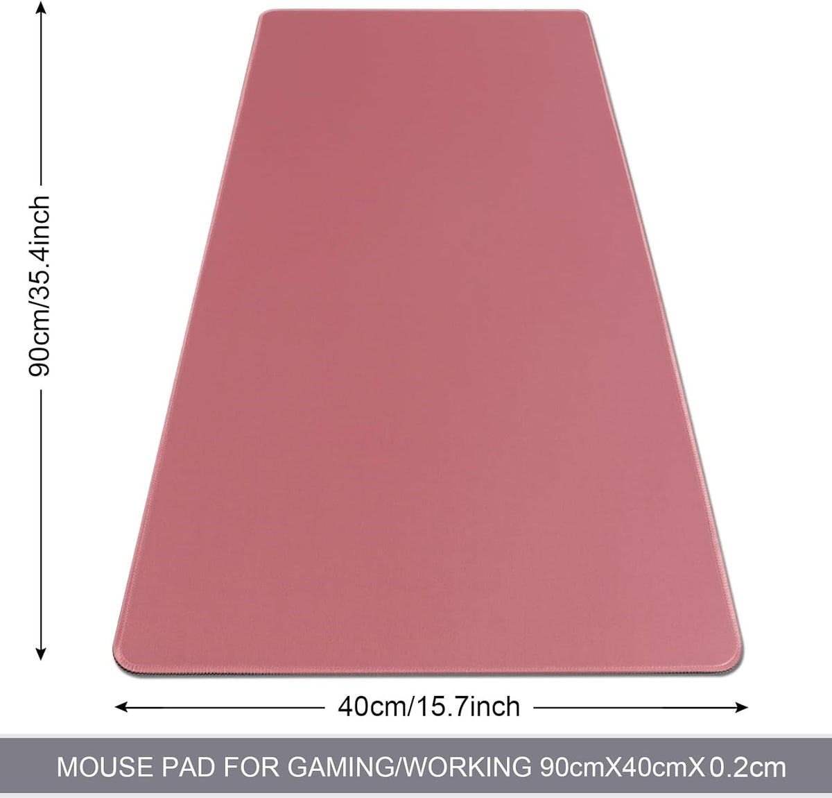 XXL Professional Large Mouse Pad & Computer Game Mouse Mat (35.4x15.7x0.1IN, Map) (90 * 40 Map)