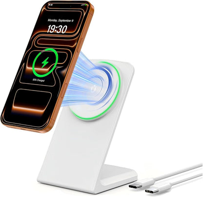 Wireless Magnetic Charger Stand for iPhone and Samsung