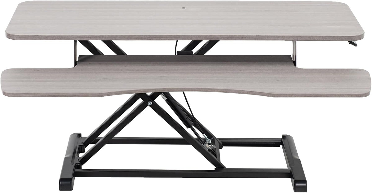 Black 32 in Standing Desk Converter, DESK-V000K